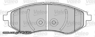 Εμπρόσθια τακάκια VALEO για Chevrolet Aveo από 01/2005  (598644)