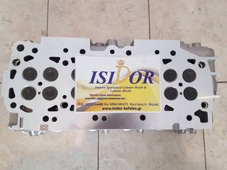 ISIDOR KAINOYΡΙΑ ΚΕΦΑΛΗ NISSAN D22, D40,174PS,200PS COMMON RAIL ΚΟΜΠΛΕ ΟΛΑ ΚΑΙΝΟΥΡΙΑ.  -thumb-2