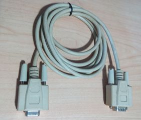 Serial Cable DB9M/DB9F αρσενικό-θηλυκό 1.8 μ.-thumb-1