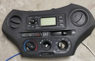 TOYOTA, YARIS, 2001, 1.0cc, ΡΑΔΙΟ, ΑΕΡΑΓΩΓΟΙ, ΔΙΑΚΟΠΤΕΣ,-thumb-1