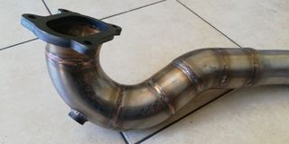 DOWNPIPE ΙΝΟΧ ΓΙΑ ALFA ROMEO MITTO multi air,FIAT PUNTO TJET 1.4,LANCIA DELTA 1.4 -thumb-2