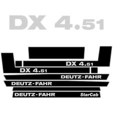 ΣΕΤ ΑΥΤΟΚΟΛΛΗΤΑ DEUTZ-FAHR DX 4.51