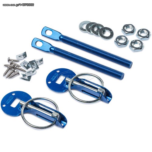 Clips καπό Sparco μπλε 