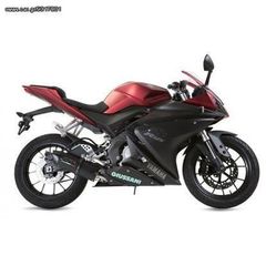 Gpr Εξάτμιση Tελικό Furore Black Yamaha MT 125 2014 - 2016