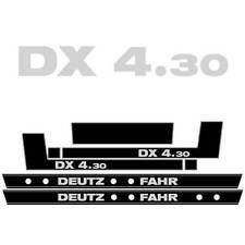 ΣΕΤ ΑΥΤΟΚΟΛΛΗΤΑ DEUTZ-FAHR DX 4.30