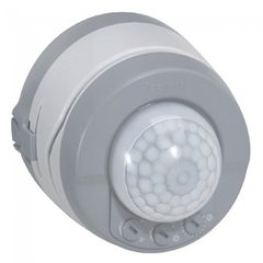 Ανιχνευτής κίνησης 360° 2000W LEGRAND σειρά Plexo IP55 σε γκρι χρώμα
