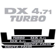 ΣΕΤ ΑΥΤΟΚΟΛΛΗΤΑ DEUTZ-FAHR DX 4.71 TURBO