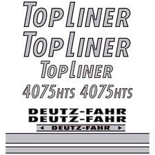 ΣΕΤ ΑΥΤΟΚΟΛΛΗΤΑ DEUTZ-FAHR TOPLINER 4075 HTS