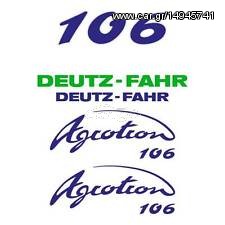 ΣΕΤ ΑΥΤΟΚΟΛΛΗΤΑ DEUTZ-FAHR AGROTRON 106