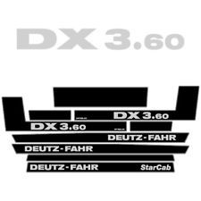 ΣΕΤ ΑΥΤΟΚΟΛΛΗΤΑ DEUTZ-FAHR DX 3.60