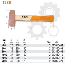 Σφυρί BE1385/600-thumb-1