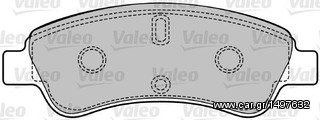Εμπρόσθια τακάκια VALEO για Citroen C3 από 11/2005 (598464)