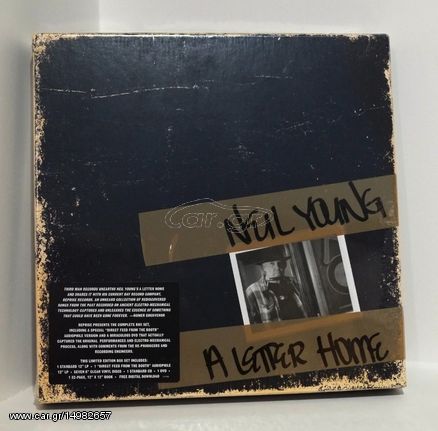 NEIL YOUNG ''A LETTER HOME'' BOX DELUXE 2 VINYLS LP+1 CD+1 DVD+7 VINYLS 7" ΣΦΡΑΓΙΣΜΕΝΟ