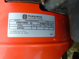 Γεωργικό Husqvarna 2015 CRT 51 -thumb-7