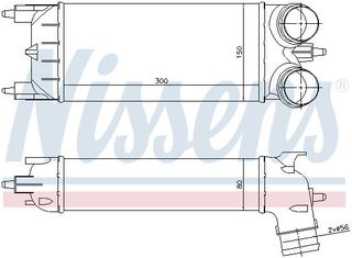 Ψυγείο Intercooler PEUGEOT 508 Sedan / 4dr 2014 - ( F/L ) 1.6 THP  ( 5FV (EP6CDT)  ) (156 hp ) Βενζίνη #630106220