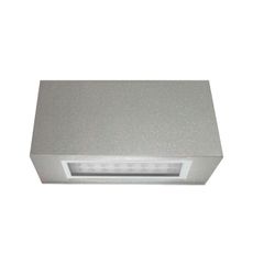 Led φωτιστικό επίτοιχο ορθογώνιο γκρι 3.3W ψυχρό φως διπλής κατεύθυνσης 40led 230V στεγανό IP54