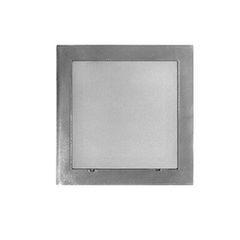 LED φωτιστικό αλουμινίου επίτοιχο τετράγωνο 1W με ψυχρό λευκό φως σατινέ IP54