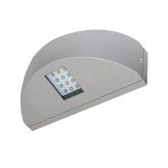 Led φωτιστικό επίτοιχο ημικύκλιο σαγρέ σκουριά 1.6W ψυχρό φως μονής κατεύθυνσης 20led 230V στεγανό