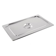 Καπάκι δοχείου γαστρονομίας INOX GN 1/1 χωρίς σχισμή