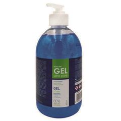 Αντισηπτικό Gel χεριών 500ml 80% αλκοόλη ανά 100gr με αντλία