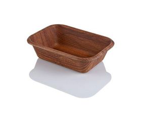 Καλάθι γενικής χρήσης διαστάσεων 25,5x8,5x6,5cm σε καφέ χρώμα