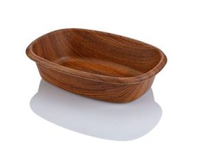 Καλάθι γενικής χρήσης διαστάσεων 29x20,5x6,5cm σε καφέ χρώμα