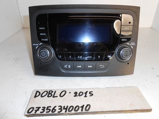 RADIO-CD FIAT DOBLO TOY 2015 , 07356340010