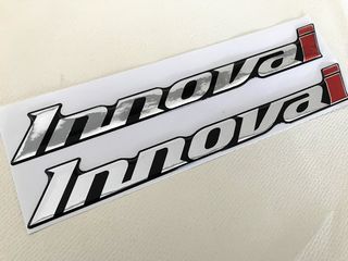 Honda ANF125 Innova Καινούρια Σιλικονούχα Ανάγλυφα Αυτοκόλλητα !!!