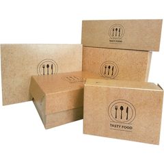 Κουτί Ψητοπωλείου μεταλιζέ, με σχέδιο Κραφτ, 16x13.5x6cm | 269.03.0000