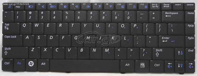 Πληκτρολόγιο Laptop  -  Keyboard for SAMSUNG R518 R519 NP-R517 NP-R518 NP-R519 NP-R519-FA01AU 9J.N8182.S01 9J.N8182.S08 CNBA5902581A CNBA5902581FBIH496T2020 BA59-02581A (Κωδ.40460US)
