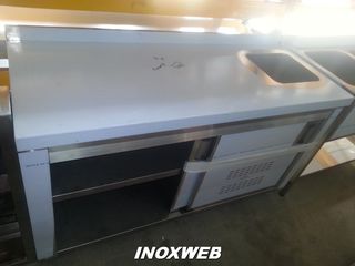 INOXWEB-Ερμαριο με λαντζα 190χ70χ87