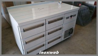 INOXWEB 2025-Ψυγειο 6 συρταρια 135χ70χ87