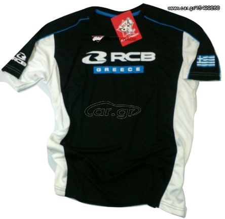 Μπλουζα T-shirt RCB (RACING BOY) GREECE (BK-18) μαυρη XL - (10010-157)