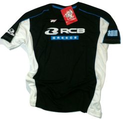 Μπλουζα T-shirt RCB (RACING BOY) GREECE (BK-18) μαυρη S - (10010-154)