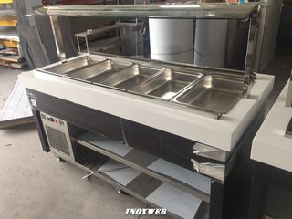 INOXWEB 2026-Μπουφε salad bar 183x71x140