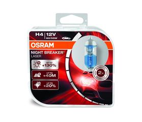 OSRAM ΛΑΜΠΕΣ NIGHT BRAKER LASER WHITE H4