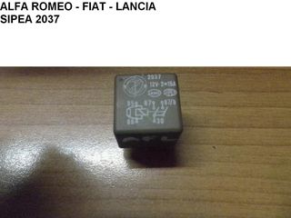 ALFA ROMEO - FIAT - LANCIA ( AFL ) ΡΕΛΕ SIPEA 2037