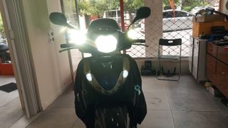 ΣΕΤ ΠΡΟΒΟΛΕΙΣ  LED ΡΥΘΜΙΖΟΜΕΝΟΙ  ΓΙΑ ΜΟΤΟΣΥΚΛΕΤΕΣ ΜΑΖΙ ΜΕ ΔΙΑΚΟΠΤΗ ΚΑΙ ΑΔΙΑΒΡΟΧΗ ΑΣΦΑΛΕΙΟΘΗΚΗ.-thumb-5