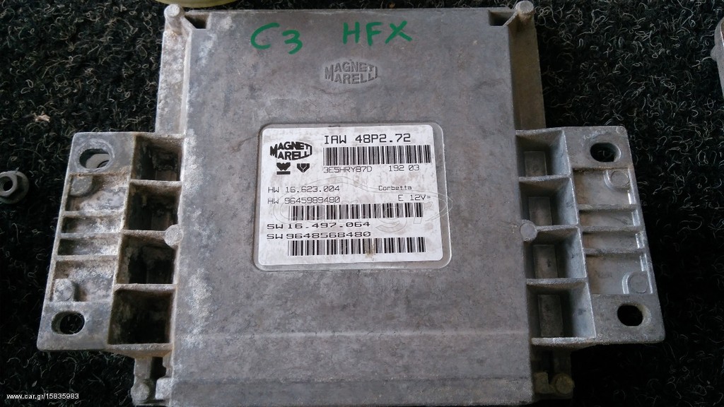 ΕΓΚΕΦΑΛΟΣ CITROEN C3 1.1 HFX MARELLI ( IAW 48P2.72 )