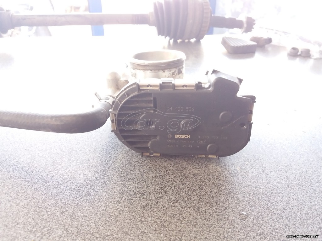 Πεταλούδα γκαζιού OPEL CORSA C D ASTRA H AGILA A MERIVA A 0280750133