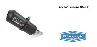 Gpr Eξάτμιση Τελικό Ghisa Black Triumph Daytona 955 2002 - 2005 Double Arm 