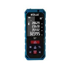 BULLE - Μετρητής Αποστάσεων Laser 60m S7, 3 σε 1  + ΔΩΡΟ ΓΑΝΤΙΑ ΕΡΓΑΣΙΑΣ (ΕΩΣ 6 ΑΤΟΚΕΣ Η 60 ΔΟΣΕΙΣ)