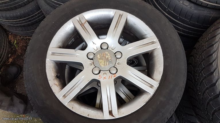 SEAT LEON '05-'12 // 4 ΖΑΝΤΟΛΑΣΤΙΧΑ ΑΛΟΥΜΙΝΙΟΥ 16" 5x112 ΚΑΡΕ