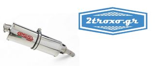 Gpr Eξάτμιση Τελικό Trioval Inox Triumph Speed Triple 955 2002 - 2004