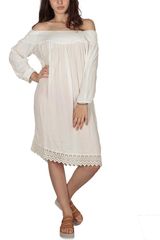 Soft Rebels Joe Μπαρντό φόρεμα ημίλευκο με δαντέλα Γυναικείο Relaxed Fit - sr217-793