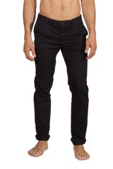 Globe Goodstock chino παντελόνι μαύρο Ανδρικό Slim Fit - gb01216010-blk