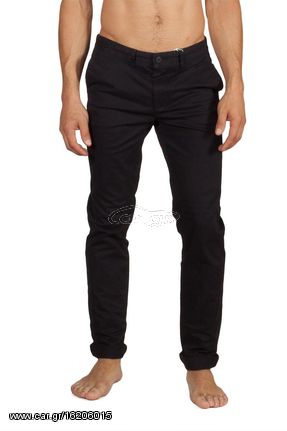 Globe Goodstock chino παντελόνι μαύρο Ανδρικό Slim Fit - gb01216010-blk