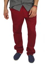 Ανδρικό slim fit chino παντελόνι κόκκινο  - 6141-rd