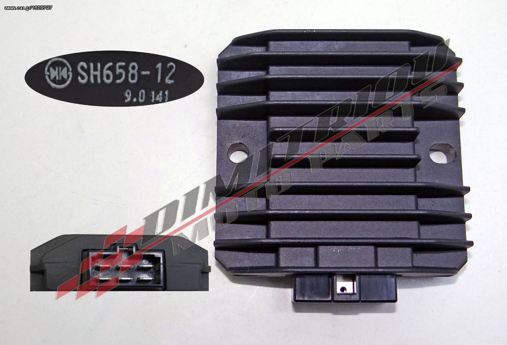 GPZ 600 R ANOΡΘΩΤΗΣ REGULATOR RECTIFIER  BE CREATIVE! DON'T COPY