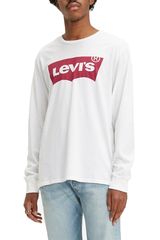 Levi's® long sleeve graphic tee white Ανδρικό - 36015-0010
